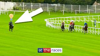 The most GENIUS moments from jockeys in horse racing 🤯 [upl. by Unhsiv481]