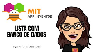 App Inventor  App Lista com Banco de Dados Novo [upl. by Tsenre]