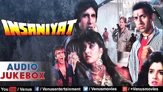 Insaniyat Full Songs  Amitabh Bachchan Sunny Deol Jayaprada Raveena Tandon  Audio Jukebox [upl. by Home742]