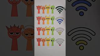 Incredibox Sprunki Fill the Box wifi drawing sprunki shortsviral art [upl. by Mick]