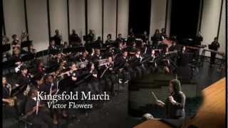 Kingsfold March by Victor Flowers Claughton Middle School Symphonic Band [upl. by Monti990]