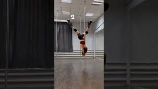 3 handspring transitions pole poledance polefitness poleflow [upl. by Roche261]