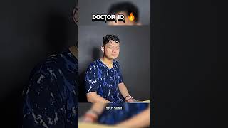 BACKBENCHER DOCTOR VS PATIENT 🔥😎  sigma meme shorts [upl. by Ennovyahs]