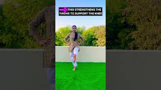 Yoga poses for Knee health shorts ytshorts kneepain [upl. by Nolyaj]