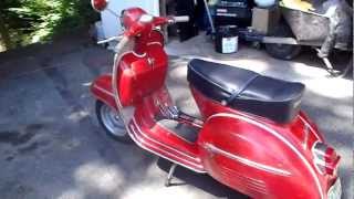 1965 Vespa SS180 walkaround [upl. by Tanberg664]