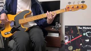 The Meters  Cissy Strut Bass Cover [upl. by Akahs466]