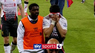 Suarez cries on pitch and Jamie Carragher slates Liverpools defence [upl. by Emmaline]