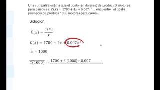 Costo promedio [upl. by Bella]