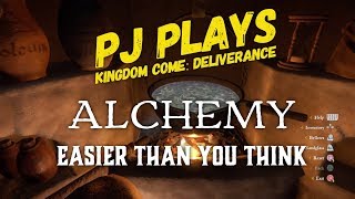 Kingdom Come Deliverance Alchemy Explained [upl. by Irrahs]