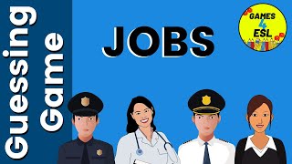 Jobs And Occupations ESL Game  English Vocabulary Games [upl. by Neros342]