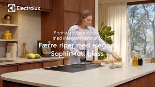 SaphirMatt Induksjonstopp  Ripebestandig overflate  Electrolux [upl. by Aremus]