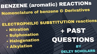 BENZENE AND REACTIONS [upl. by Wenda719]