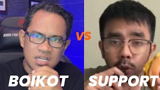 PARODI BOIKOT vs SUPPORT Produk proIsdegil [upl. by Leander]