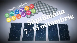 🌞🌜📈 SĂPTĂMÂNA 713 octombrie 🔺 TOATE ZODIILE 🔺 tarot 🔺 [upl. by Barris]