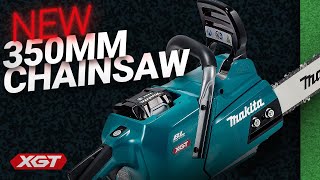 Makita UC011G 40Vmax XGT 350mm Chainsaw [upl. by Merkley973]