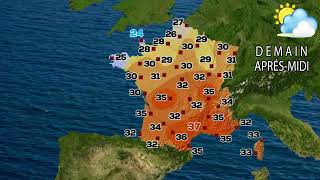 prévision météo France du Samedi 10 au Vendredi 16 Août 2024 [upl. by Daven21]