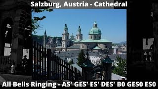 Salzburg Austria  Cathedral  PLENUM  AS GES ES DES B0 GES0 ES0 [upl. by Sateia]