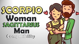 Scorpio Woman and Sagittarius Man Compatibility [upl. by Anairuy]