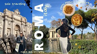 rome 🍝 in december vlog  exploring thrifting solo traveling parioli europe diaries [upl. by Neehsas]