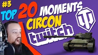 3 Circon TOP 20 Moments  World of Tanks [upl. by Corrie]