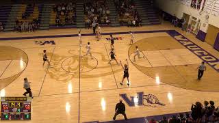 Wauconda High School vs Wilmot High School Mens Varsity Basketball [upl. by Jak4]