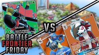 Tapu Bulu vs LucarioLycanroc Pokemon TCG Matchup  Battle Frontier Friday 46 [upl. by Aitnyc]