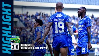 Cleansheet PERSIB Menang 2 Gol di GBLA 🔥 Match Highlights PERSIB 2  0 Persikabo 1973  Pekan 12 [upl. by Brittan]