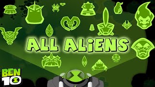 Ben10 List of ALL aliens [upl. by Pincince]