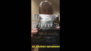 Tyrrells Black Truffle Crisps Review [upl. by Noillid581]