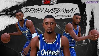 Penny Hardaway Face Creation NBA 2K25 [upl. by Ahsiral200]