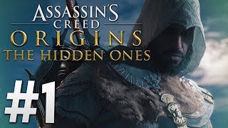 Lets Play  Assassins Creed Origins The Hidden Ones  1 1440pXbox One X [upl. by Adnyc]