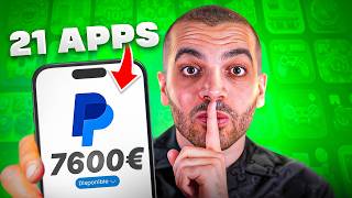 Top 21 Apps pour gagner de largent quotidiennement en 2025 📱💶 [upl. by Harleigh]