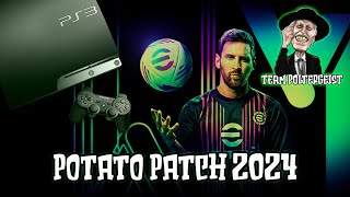 NUEVO eFootball 2024 PS3  POTATO PATCH Revive el Fútbol [upl. by Jaquenette]