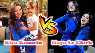 Maya Le Clark Chloe VS Kira Kosarin Transformation  From Baby To Now Years Old [upl. by Letnuhs]