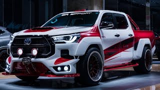 2025 Red Toyota Hilux GR SPORT  Rugged Compact Pickup TruckCforCar [upl. by Pozzy]