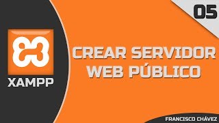 CURSO XAMPP  CREAR SERVIDOR WEB PUBLICO EN RED LOCAL  CISCOBYTE [upl. by Acirretahs]