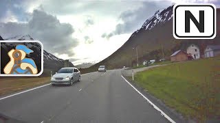 Norge E39 E136  Vestnes  Alesund [upl. by Esihcoc]