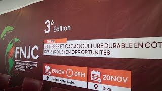 Le forum du jeune cacaoculteur et chocolatier lancé [upl. by Kanor]