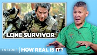 Afghan War Veteran Rates 9 Afghanistan War Battles In Movies  How Real Is It  Insider [upl. by Hplodur]