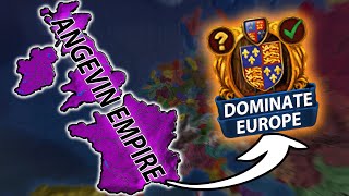 Angevin Empire IS MOST UNIQUE NATION In EU4 [upl. by Noam856]