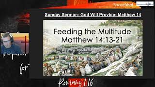 Feeding The Multitude Sermon Matthew 14 [upl. by Bernhard843]