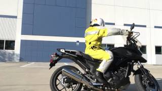 Honda NC700X DCT Fine Clutch Control Demo [upl. by Groome657]