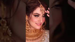 hiba bukhari beautiful pick in bridal looking Masha Allah wedding [upl. by Min]