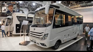 Concorde Credo 740 HI Centurion Style RV Camper Van luxury Motorhome walkaround  interior V0455 [upl. by Anippesuig]