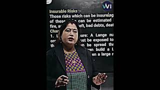 What Is an Insurable Risk in Business Insurance shorts commerce opsc viral viralvideo [upl. by Gerhard]