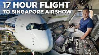 Singapore Airlines Ultra Long Haul Flight  Singapore Airshow 2024 [upl. by Charita]