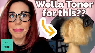 TONING WITH WELLA 8A T10 T11 T14 T18 WELLA COLOR CHARM TONNING PART 3 [upl. by Ettenaj273]