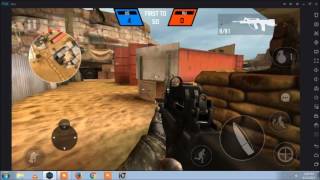 How to key map Fps gamesBullet Force on pc [upl. by Vel220]