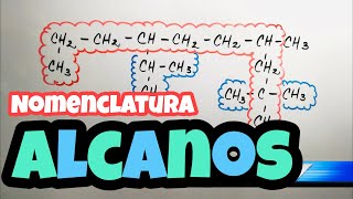 ✅ Nomenclatura de ALCANOS paso a paso [upl. by Melicent139]