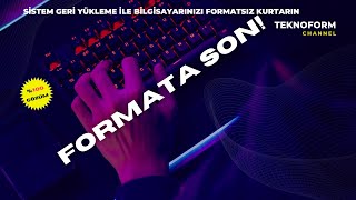 Sistem Geri Yükleme  Formatsız Windows Kurtarma [upl. by Morita]